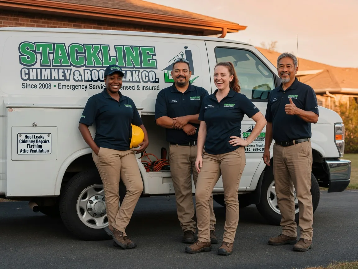 Chimney flashing repair company in Smithton, PA